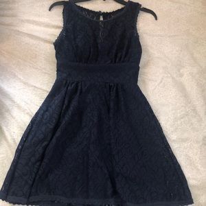 Blue Lace Dres
